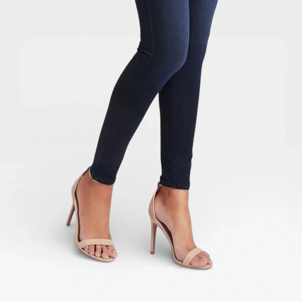 L’AGENCE MARGUERITE SKINNY HIGH RISE MARINO BLUE DENIM JEANS SZ 29 - Picture 4 of 10